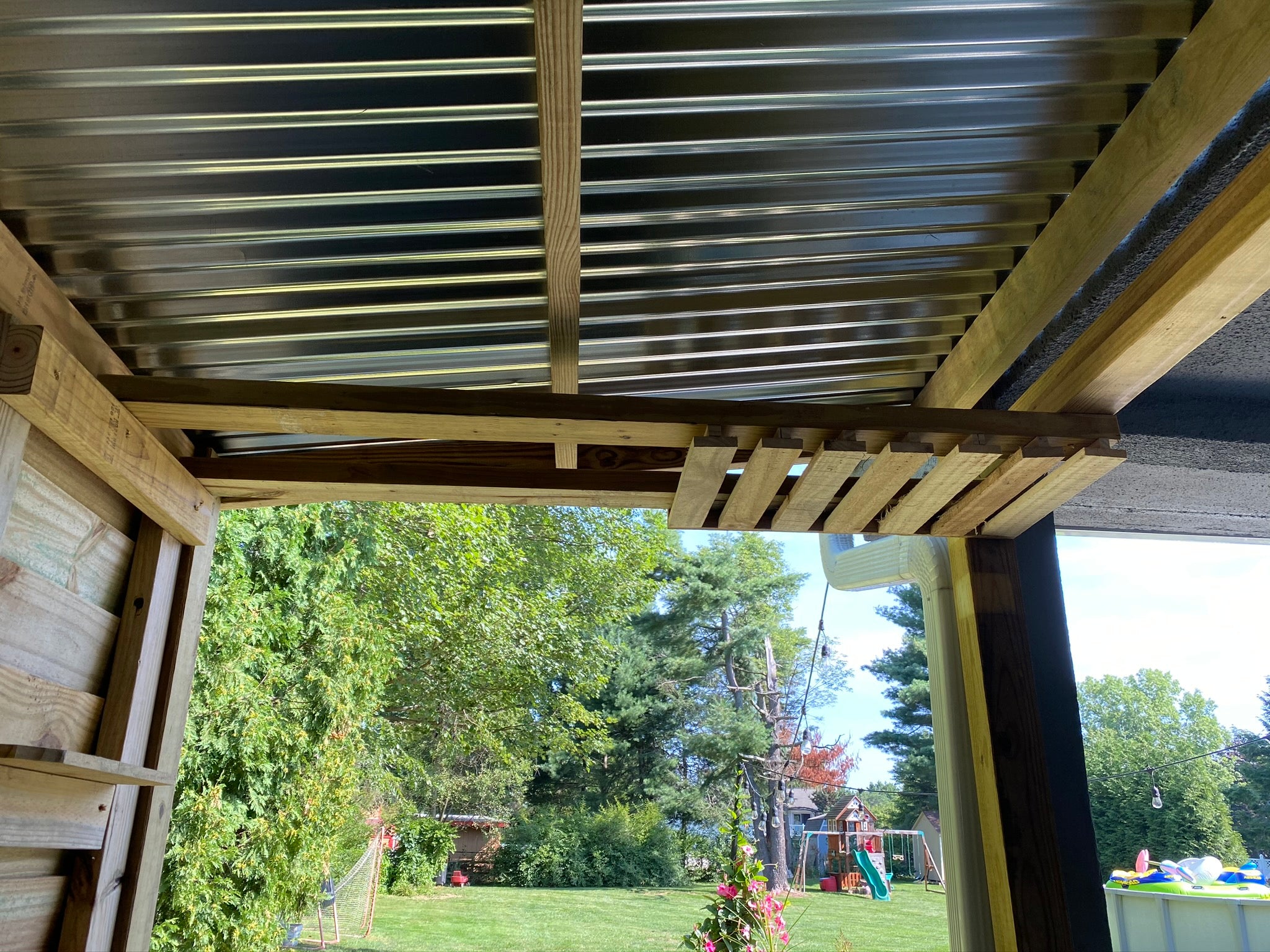 Wine glass rack detail photo 5