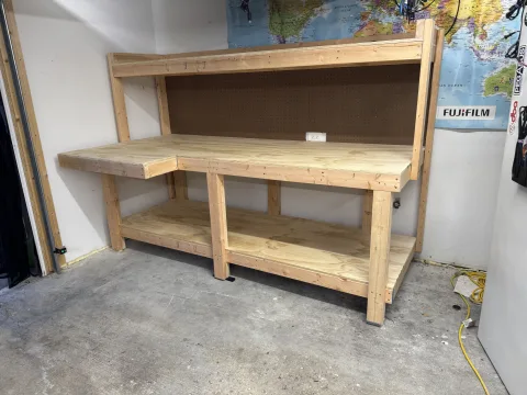 Midsize 8 x 3 Workbench