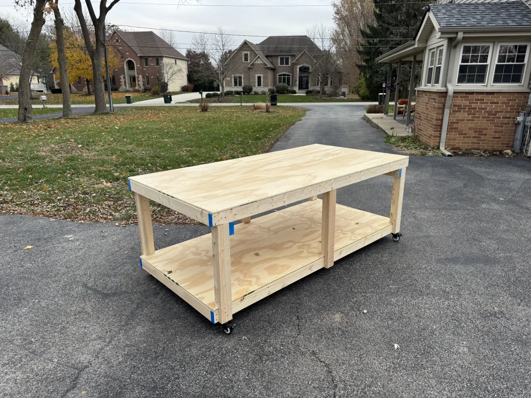 Extra Large 8 x 4 Workbench detail photo 3