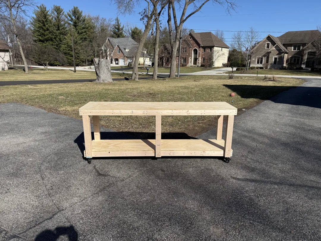Standard 8 x 2 Workbench detail photo 2